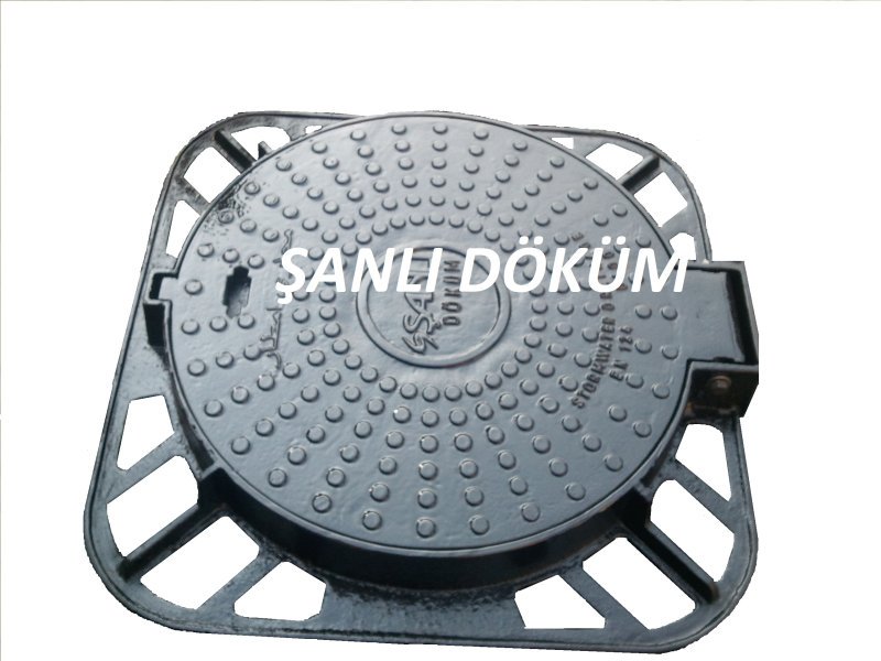 SD1039/A 800x800x600 SFERO DÖKÜM MENHOL KAPAK TAKIMI — Şanlı Döküm Gaziantep